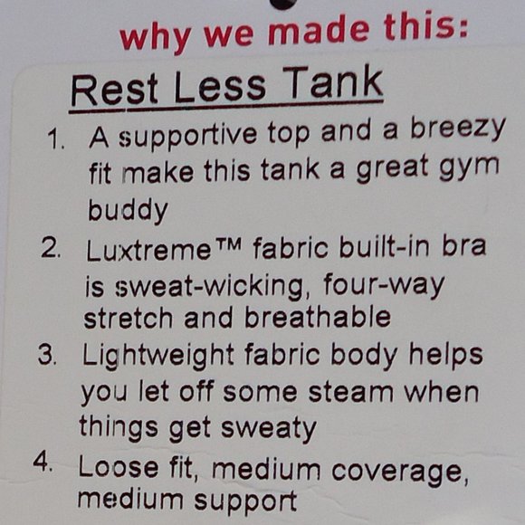 SIZE 6. NWT. Lululemon athletica Rest Less Tank. - Picture 8 of 16